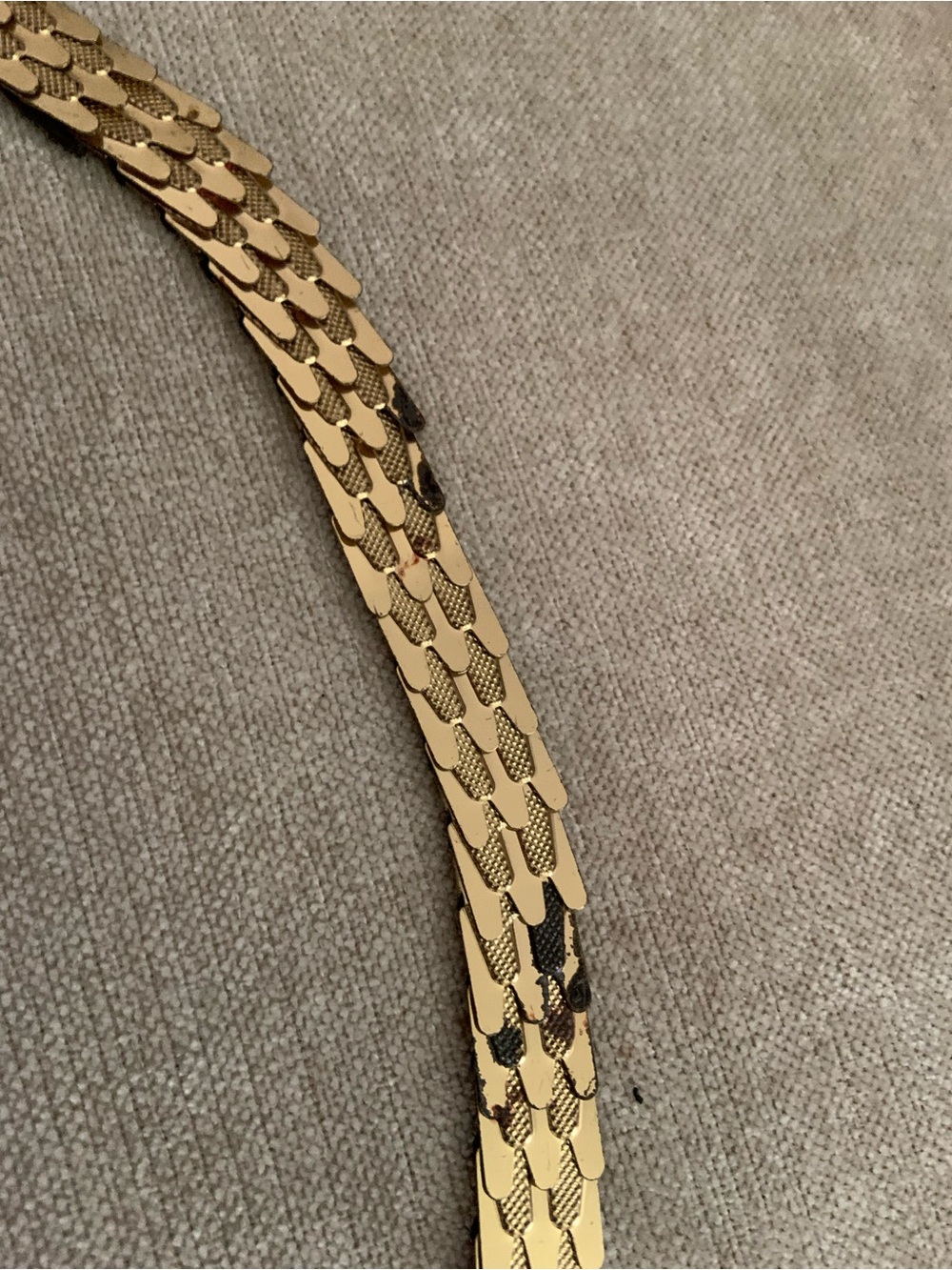Source Unknown Gold Multi-Strand Chain Belt - Picture 4 of 5